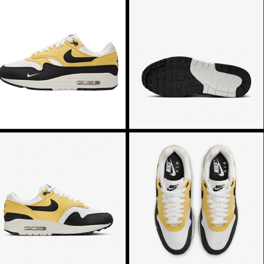 Nike Air Max 1 '87 Saturn Gold Black sneakers